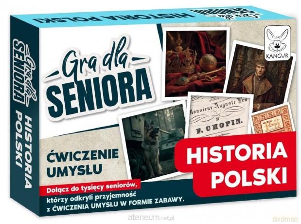 Gra dla Seniora. Historia Polski [GRA PLANSZOWA]