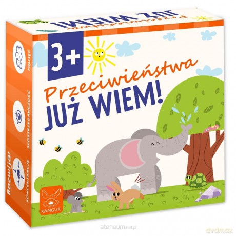 Już Wiem 3+ Przeciwieństwa [GRA PLANSZOWA]