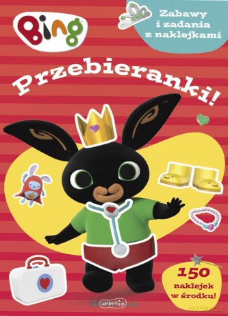 Bing. Przebieranki! Zabawy i zadania z naklejkami - Acamar [KSIĄŻKA]