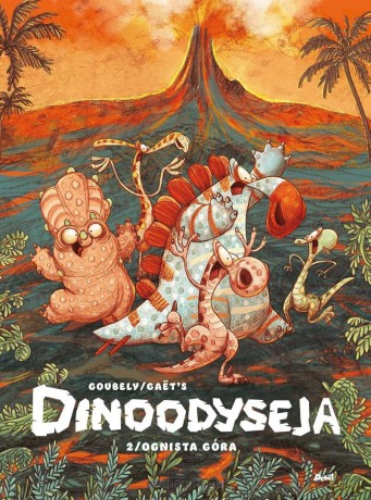 Dinoodyseja (Tom 2) Ognista góra - Gatet's, Clotilde Goubely [KOMIKS]