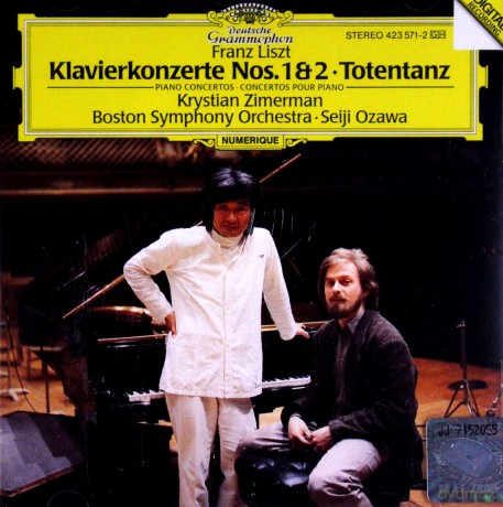 Zimerman: Liszt:Concerto 1&2, Danse Macabre [CD]