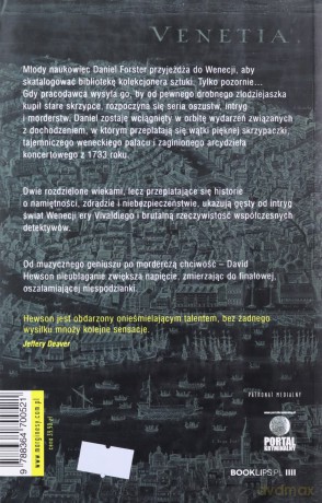 Cmentarz Tajemnic - David Hewson [KSIĄŻKA]