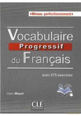 Vocabulaire progressif francais... + CD - Claire Miquel [KSIĄŻKA]