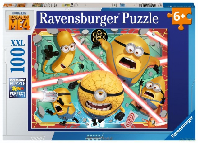 RAVENSBURGER 100 el. Minionki 4 [PUZZLE]