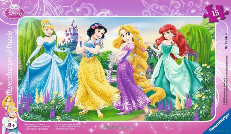 RAVENSBURGER 15 el. Disney Princess Frame [PUZZLE]