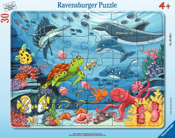 RAVENSBURGER 30 el. Underwater Friends Frame [PUZZLE]