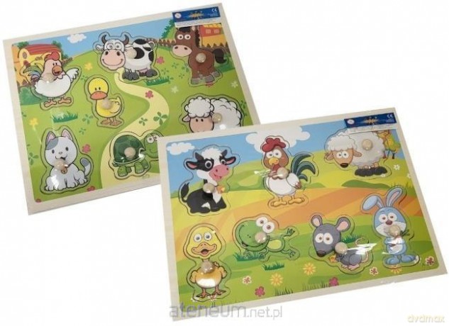 Puzzle drewno z guzikami [PUZZLE]