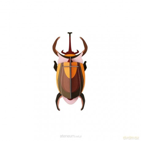 Model kartonowy 3D Wall Art - Beettles. Elephant [PUZZLE]