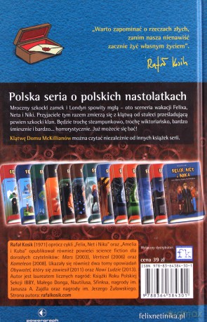 Felix Net I Nika Oraz Klątwa Domu Mckillianów TW - Rafał Kosik [KSIĄŻKA]