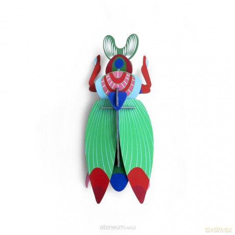 Model kartonowy 3D Wall Art - Beettles. Scarab [PUZZLE]