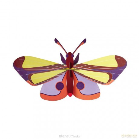 Model kartonowy 3D Wall Art - Purple Eyed... [PUZZLE]