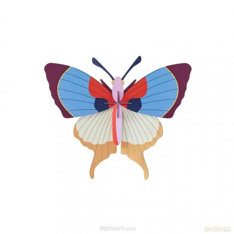 Model kartonowy 3D Wall Art - Plum Fringe... [PUZZLE]