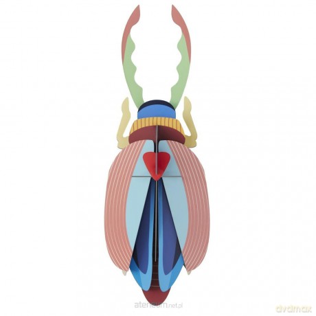 Model kartonowy 3D Wall Art - Beettles. Imperial [PUZZLE]