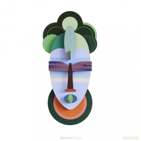 Model kartonowy 3D Wall Art - Masks. Bahia [PUZZLE]