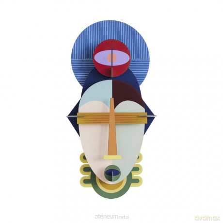 Model kartonowy 3D Wall Art - Masks. Sapa [PUZZLE]