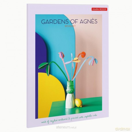 Model kartonowy 3D Floral Art - Gardens of Agnes [PUZZLE]