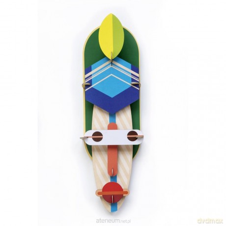 Model kartonowy 3D Wall Art - Cosmos Mask [PUZZLE]