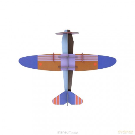 Model kartonowy 3D Wall Art - Deluxe Glider Plane [PUZZLE]
