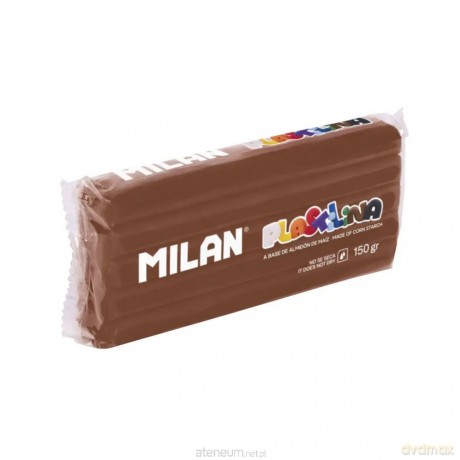 PLASTELINA 150gr brązowa