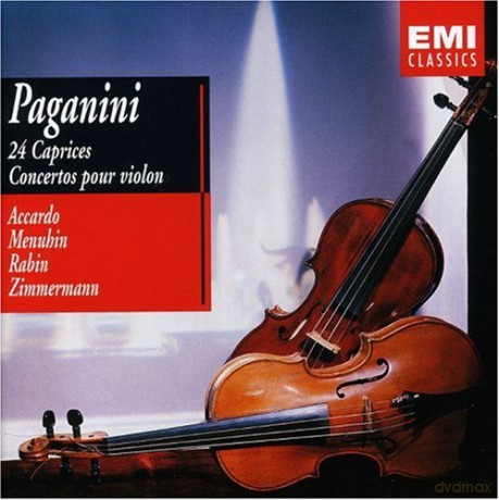 Zimmermann/Menuhin: Rouge-24 Caprices/Violin Concerto [2CD]