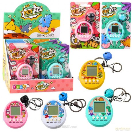 Tamagotchi Pet Egg w breloku 168 zwierzątek mix