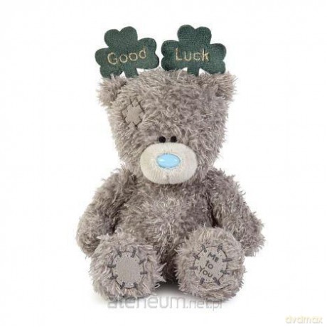 Miś - Good Luck z koniczynkami 11cm