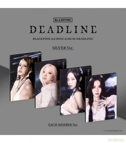 Blackpink: 3rd Mini Album (Deadline) (Silver) (Rose) (digipack) [CD]