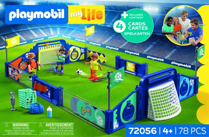 PLAYMOBIL Arena piłkarska (72056) [KLOCKI]