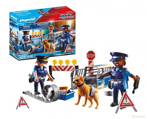 PLAYMOBIL Blokada policyjna (6878) [KLOCKI]