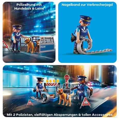 PLAYMOBIL Blokada policyjna (6878) [KLOCKI]