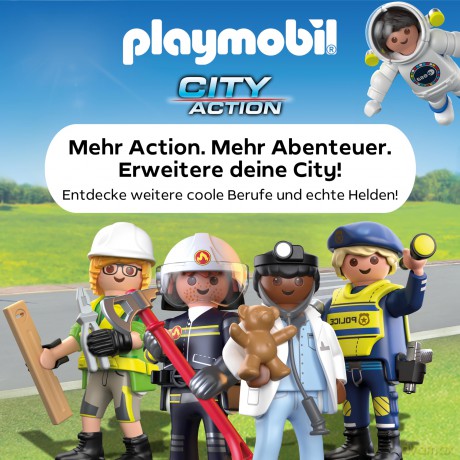 PLAYMOBIL Blokada policyjna (6878) [KLOCKI]