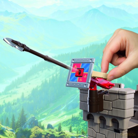 PLAYMOBIL Duży zamek rycerzy herbu Lew (72112) [KLOCKI]