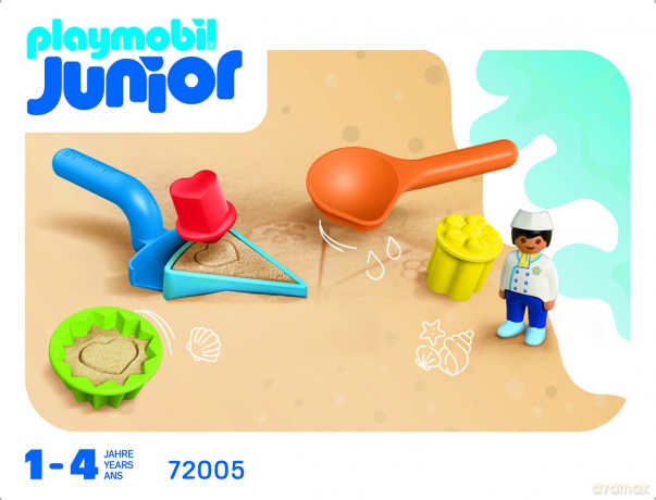 PLAYMOBIL JUNIOR: Piekarnia z piasku (72005) [KLOCKI]