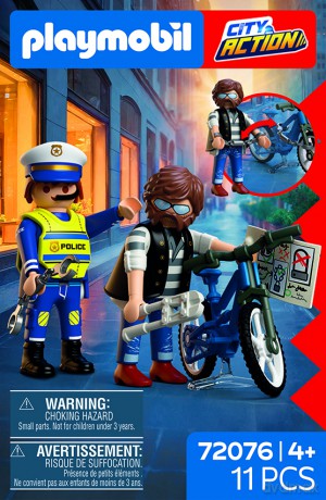 PLAYMOBIL Kradzież roweru (72076) [KLOCKI]
