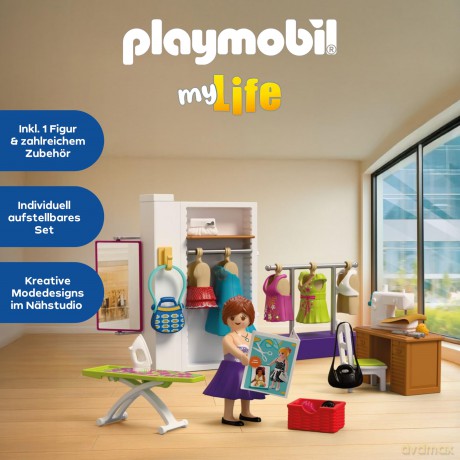 PLAYMOBIL Kreatywna projektantka mody (72082) [KLOCKI]