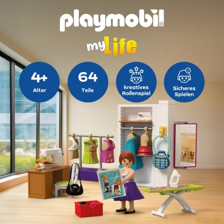 PLAYMOBIL Kreatywna projektantka mody (72082) [KLOCKI]