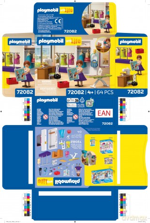 PLAYMOBIL Kreatywna projektantka mody (72082) [KLOCKI]