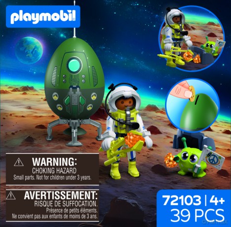 PLAYMOBIL Kreatywne jajko: Kosmos (72103) [KLOCKI]