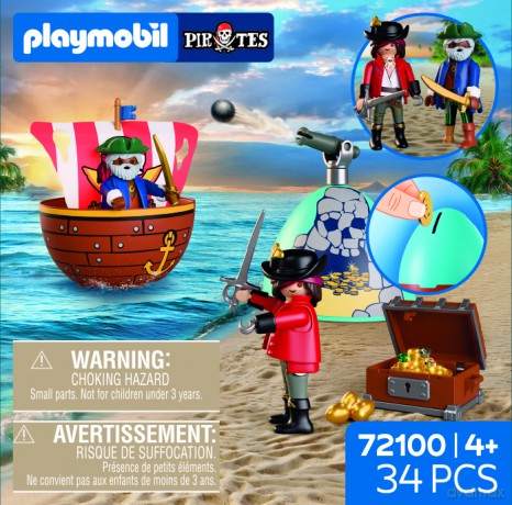 PLAYMOBIL Kreatywne jajko: Piraci (72100) [KLOCKI]