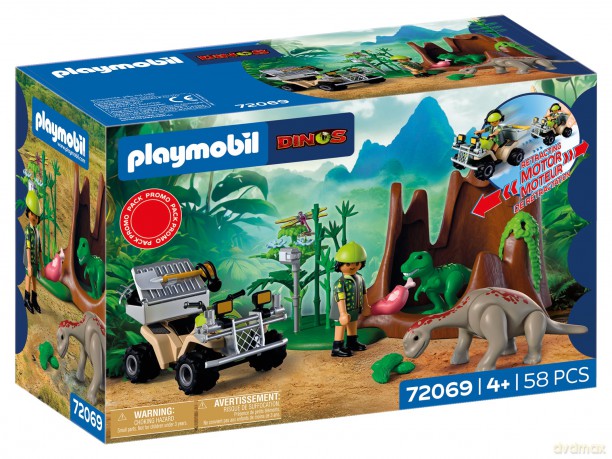 PLAYMOBIL Kryjówka dinozaura (72069) [KLOCKI]