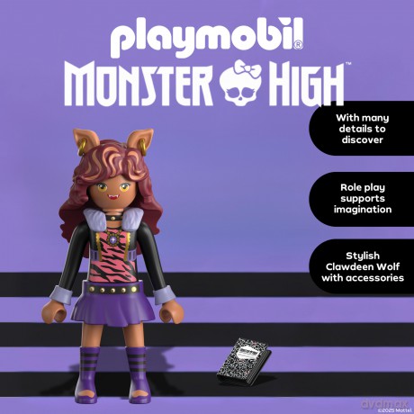 PLAYMOBIL Monster High Clawdeen Wolf (71993) [KLOCKI]