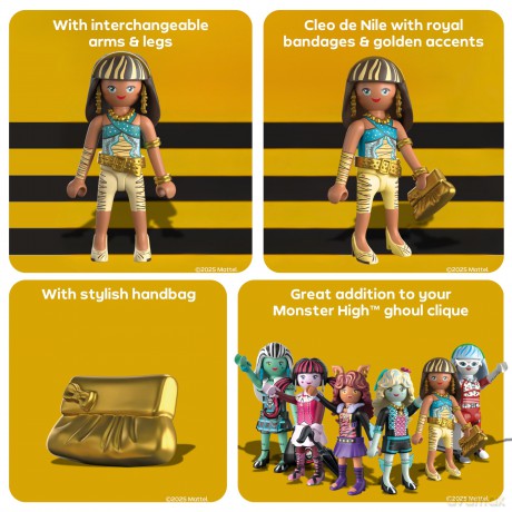 PLAYMOBIL Monster High Cleo de Nile (71996) [KLOCKI]