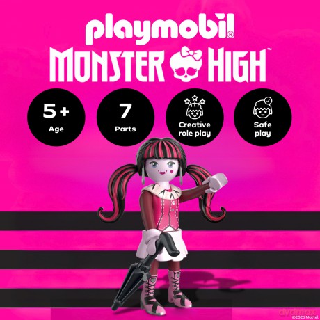 PLAYMOBIL Monster High Draculaura (71995) [KLOCKI]