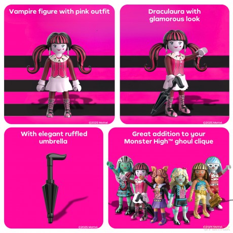 PLAYMOBIL Monster High Draculaura (71995) [KLOCKI]