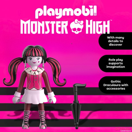 PLAYMOBIL Monster High Draculaura (71995) [KLOCKI]
