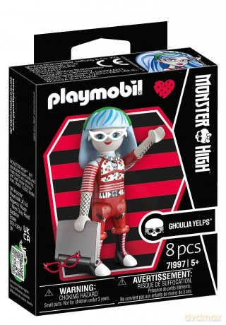 PLAYMOBIL Monster High Ghoulia Yelps (71997) [KLOCKI]