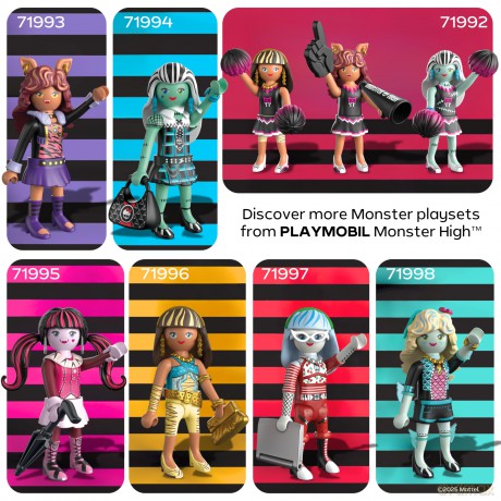 PLAYMOBIL Monster High Ghoulia Yelps (71997) [KLOCKI]