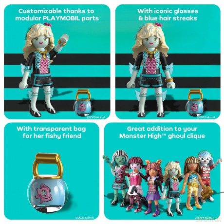 PLAYMOBIL Monster High Lagoona Blue (71998) [KLOCKI]