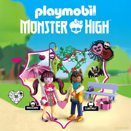 PLAYMOBIL Monster High Randka Walentynkowa (72043) [KLOCKI]