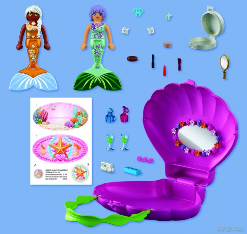PLAYMOBIL Muszelkowa torba syrenki (72105) [KLOCKI]